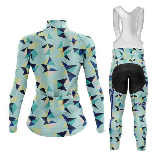Nordvelo Mint Prism Women's Long Sleeve Kit - Back