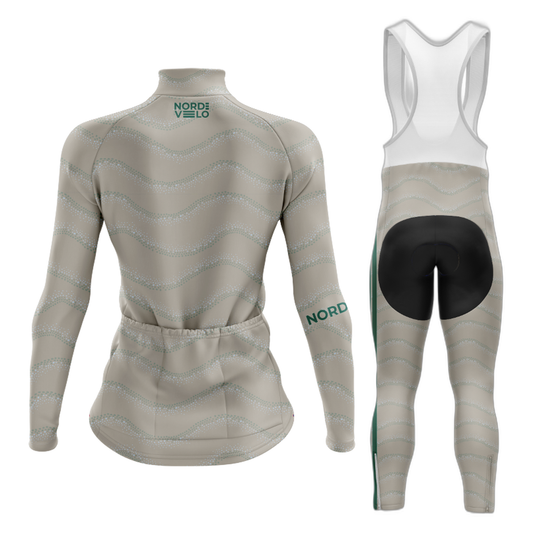 Nordvelo Stone Wave Women's Long Sleeve Kit - Back