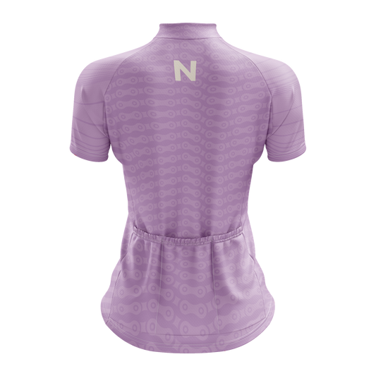 Nordvelo Chainlink Women Short Sleeve Jersey - Heather rear