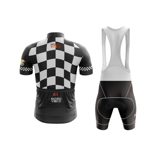 Nordvelo Circuit Men Short Sleeve Kit - Ember rear