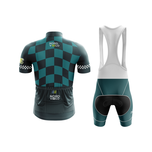 Nordvelo Circuit Men Short Sleeve Kit - Jade rear