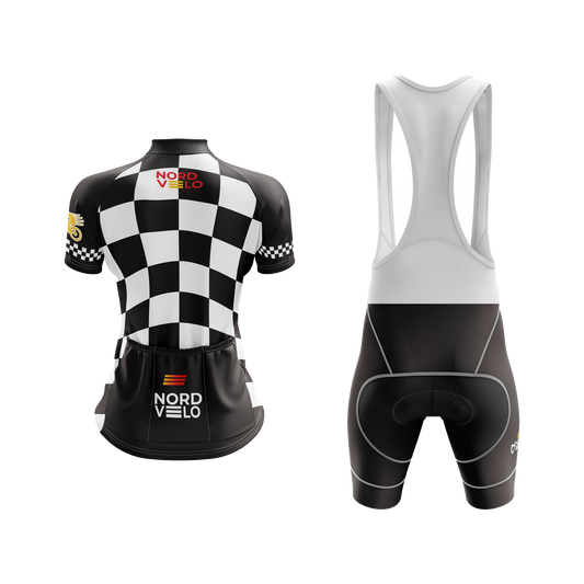 Nordvelo Circuit Women Short Sleeve Kit - Ember rear