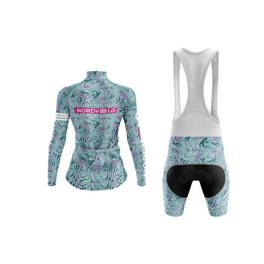Nordvelo Contour Women Long Sleeve Kit - Mint rear