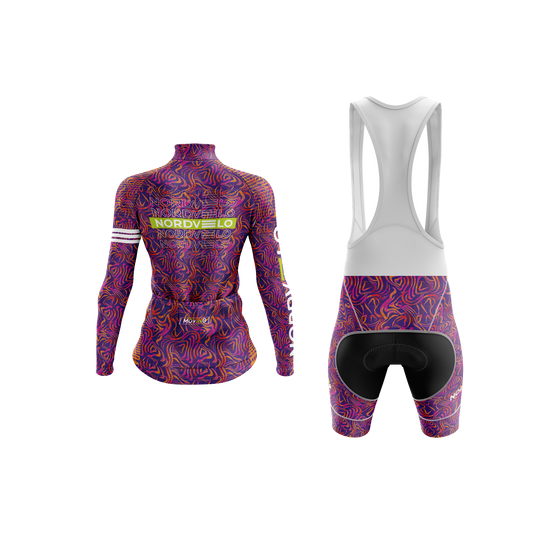 Nordvelo Contour Women Long Sleeve Kit - Nebula rear