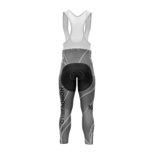 Nordvelo Current Women Bib Tights - Charcoal rear