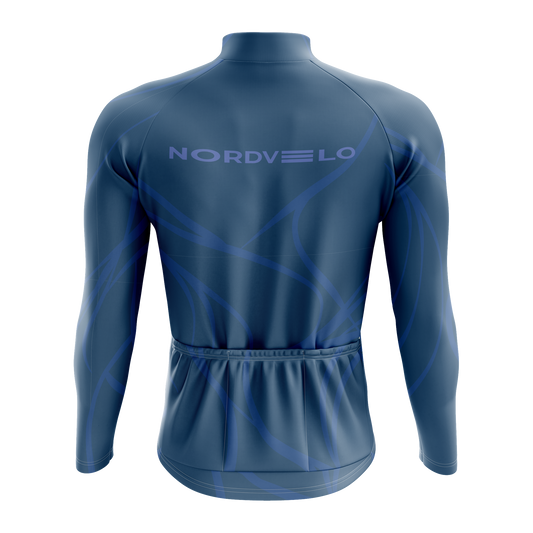 Nordvelo Current Men Long Sleeve Jersey - Harbour rear