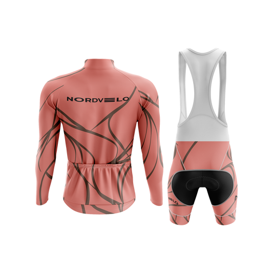Nordvelo Current Men Long Sleeve Kit - Clay rear