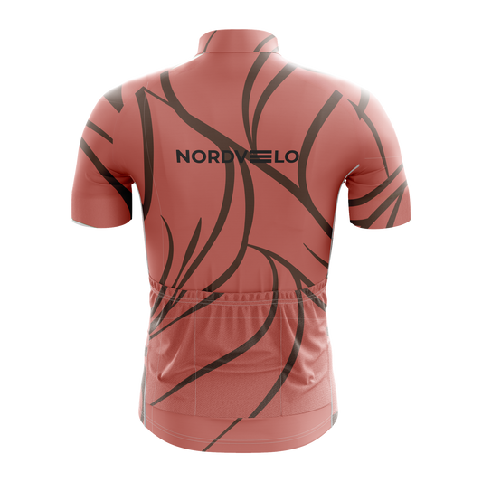 Nordvelo Current Men Short Sleeve Jersey - Clay rear