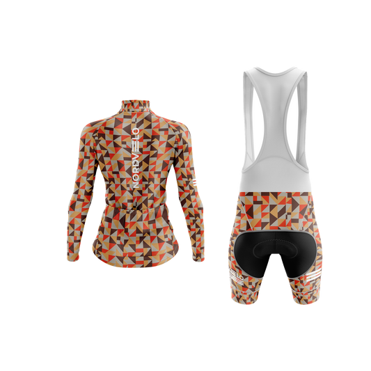 Nordvelo Geo-Tri Women Long Sleeve Kit - Copper rear