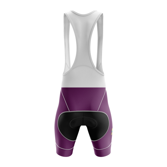 Nordvelo Halftone Women Bib Shorts - Berry rear