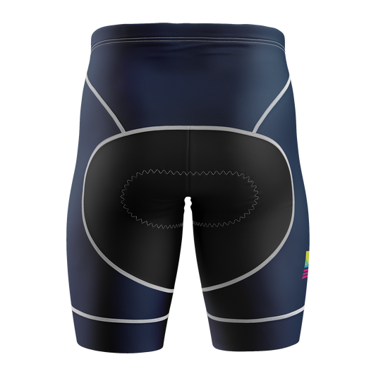 Nordvelo Halftone Women Cycling Shorts - Azure rear