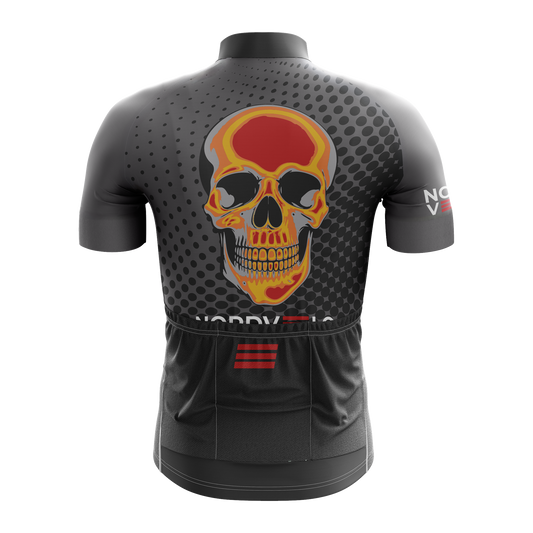Nordvelo Halftone Men Short Sleeve Jersey - Carbon rear