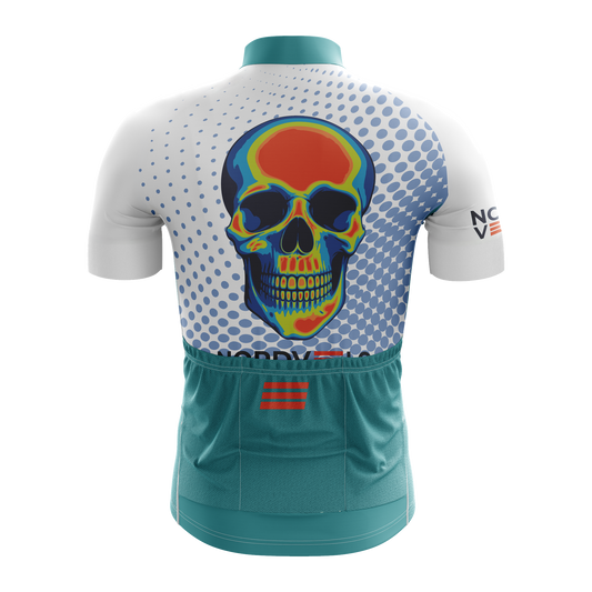 Nordvelo Halftone Men Short Sleeve Jersey - Ice rear