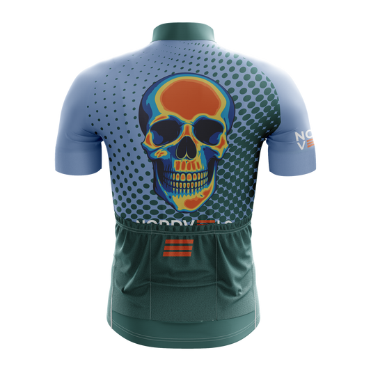 Nordvelo Halftone Men Short Sleeve Jersey - Teal rear
