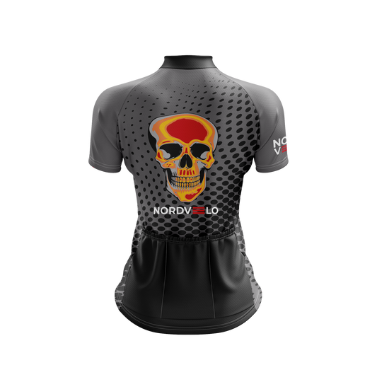 Nordvelo Halftone Women Short Sleeve Jersey - Carbon rear
