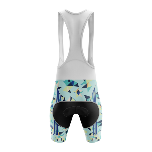 Nordvelo Kaleido Women Bib Shorts - Seafoam rear