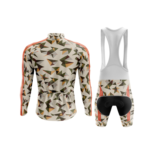 Nordvelo Kaleido Men Long Sleeve Kit - Stone rear