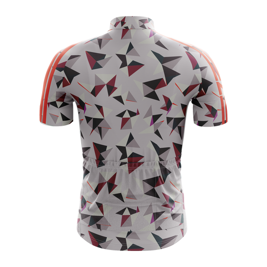 Nordvelo Kaleido Men Short Sleeve Jersey - Pewter rear