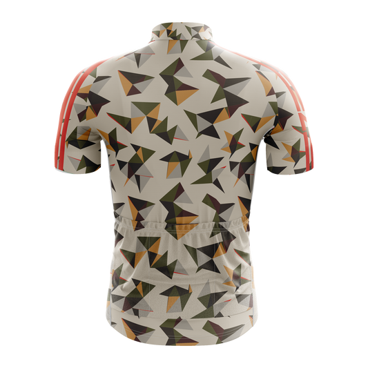 Nordvelo Kaleido Men Short Sleeve Jersey - Stone rear