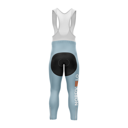 Nordvelo Peloton Women Bib Tights - Dove rear