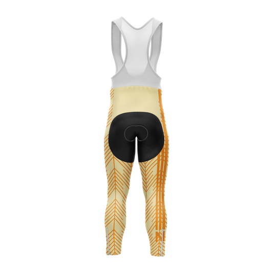 Nordvelo Plume Women Bib Tights - Wheat rear