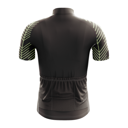 Nordvelo Plume Men Short Sleeve Jersey - Espresso rear