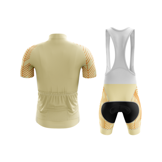 Nordvelo Plume Men Short Sleeve Kit - Wheat rear