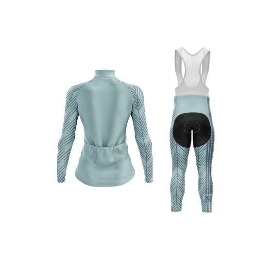 Nordvelo Plume Women Long Sleeve Kit - Mist rear