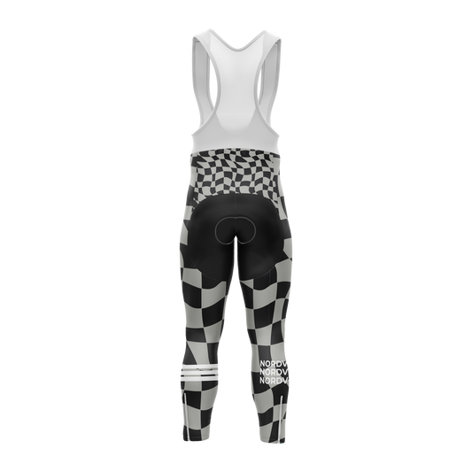 Nordvelo Ripple Women Bib Tights - Ash rear