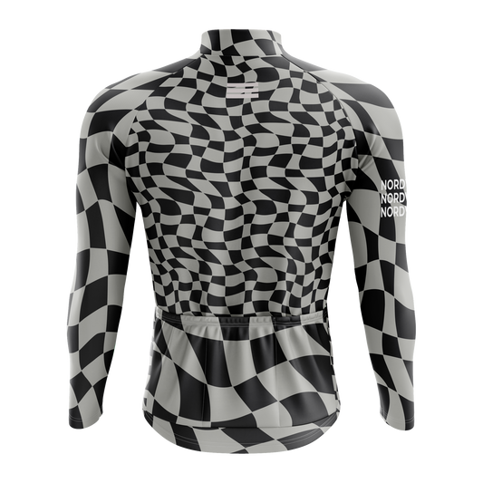 Nordvelo Ripple Men Long Sleeve Jersey - Ash rear