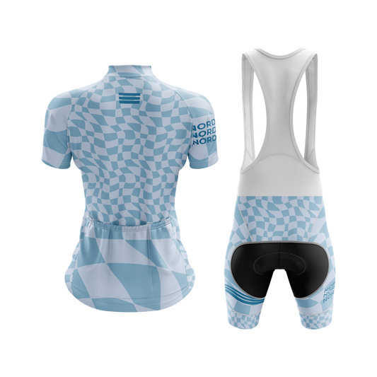Nordvelo Ripple Women Short Sleeve Kit - Powder rear