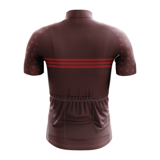 Nordvelo Stellar Men Short Sleeve Jersey - Merlot rear