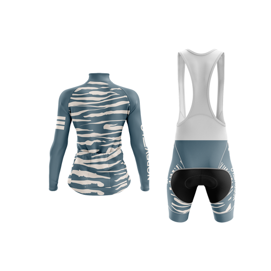 Nordvelo Tigris Women Long Sleeve Kit - Slate rear