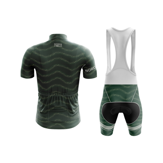Nordvelo Wavey Men Short Sleeve Kit - Forest rear