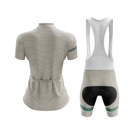 Nordvelo Wavey Women Short Sleeve Kit - Oatmeal rear