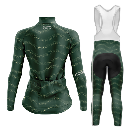 Nordvelo Forest Wave Women's Long Sleeve Kit - Back