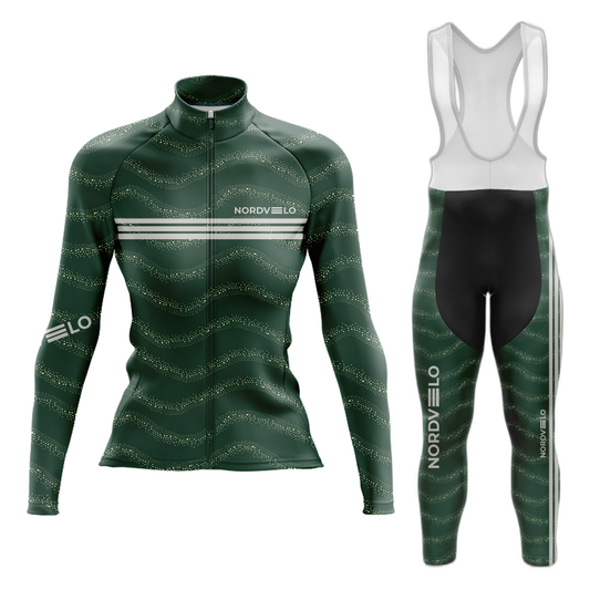 Nordvelo Forest Wave Women's Long Sleeve Kit - Front