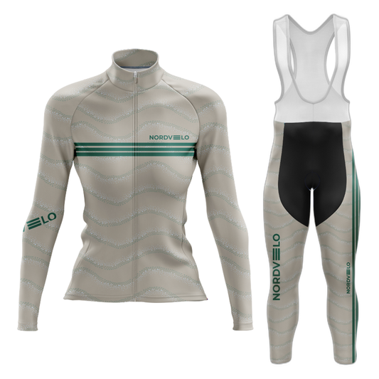 Nordvelo Stone Wave Women's Long Sleeve Kit - Front