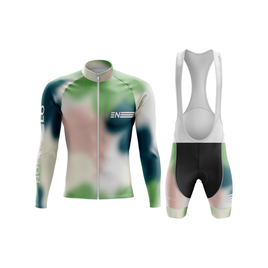 Nordvelo Bloom Men Long Sleeve Kit - Moss front
