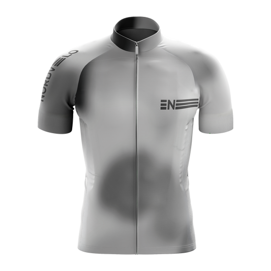 Nordvelo Bloom Men Short Sleeve Jersey - Graphite front