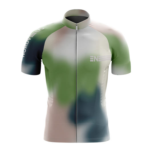 Nordvelo Bloom Men Short Sleeve Jersey - Moss front