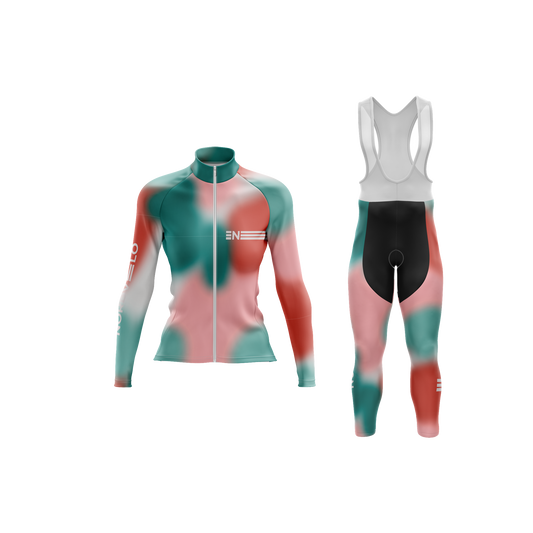 Nordvelo Bloom Women Long Sleeve Kit - Eucalypt front