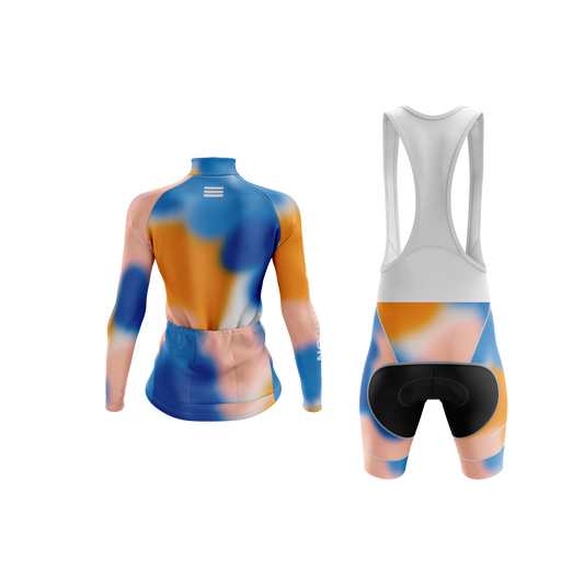 Nordvelo Bloom Women Long Sleeve Kit - Indigo rear