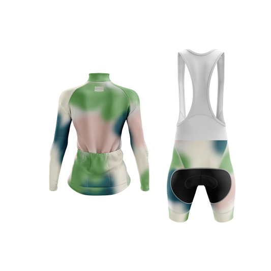 Nordvelo Bloom Women Long Sleeve Kit - Moss rear