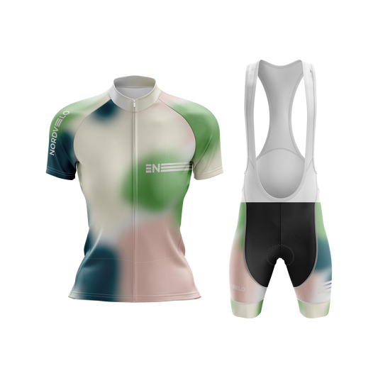 Nordvelo Bloom Women Short Sleeve Kit - Moss front
