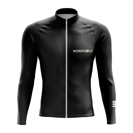 Nordvelo Cadence Men Long Sleeve Jersey - Jet front