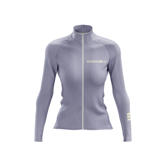 Nordvelo Cadence Women Long Sleeve Jersey - Lilac front