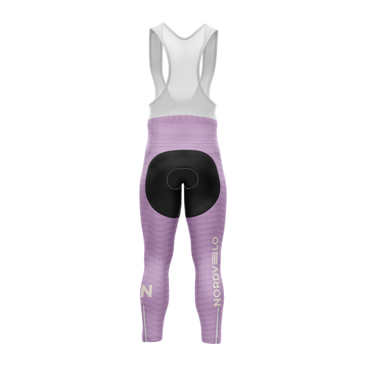Nordvelo Chainlink Women Bib Tights - Heather rear