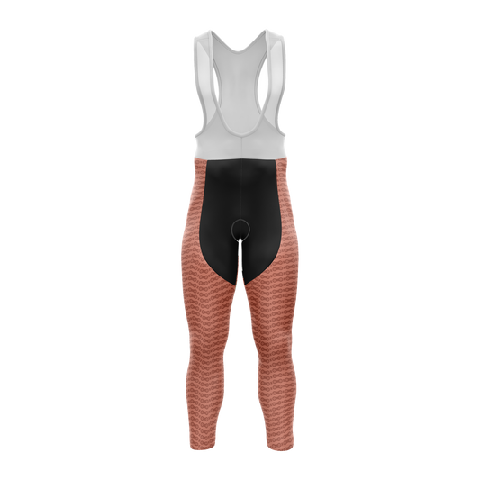 Nordvelo Chainlink Women Bib Tights - Rust front