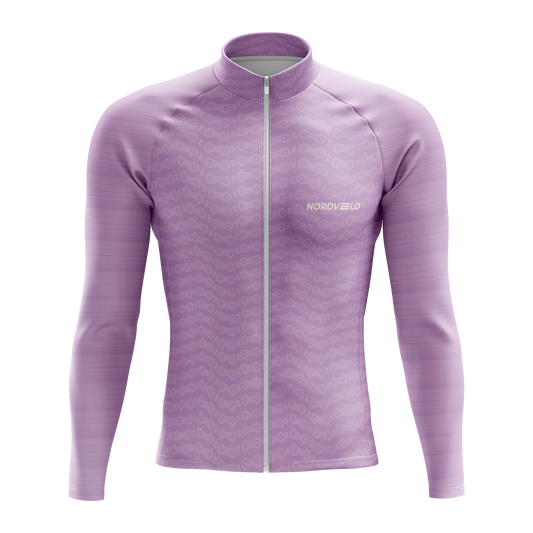 Nordvelo Chainlink Men Long Sleeve Jersey - Heather front